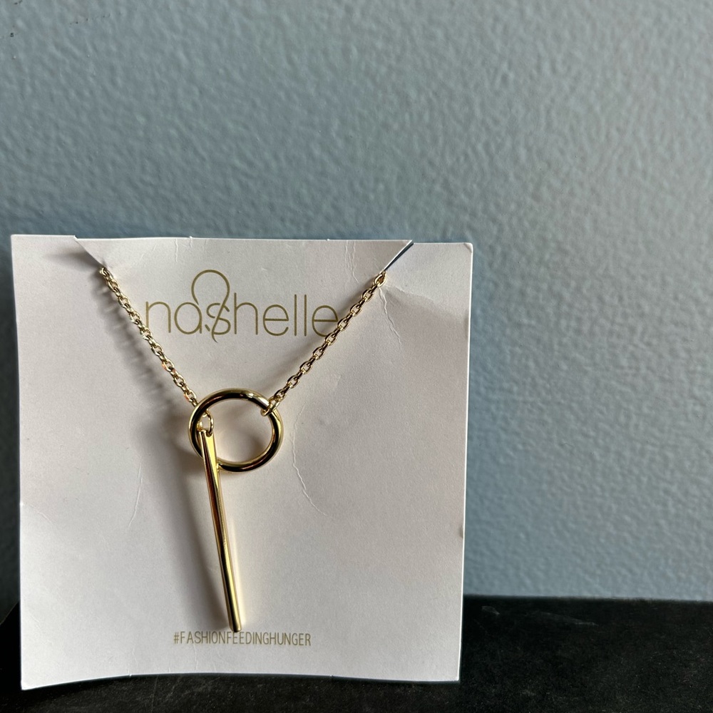 Nashelle Drop Lariat Necklace